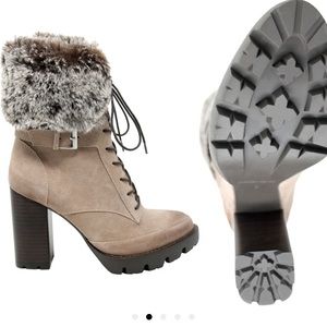 Charles David Gutsy Lace-up Boot size 5.5